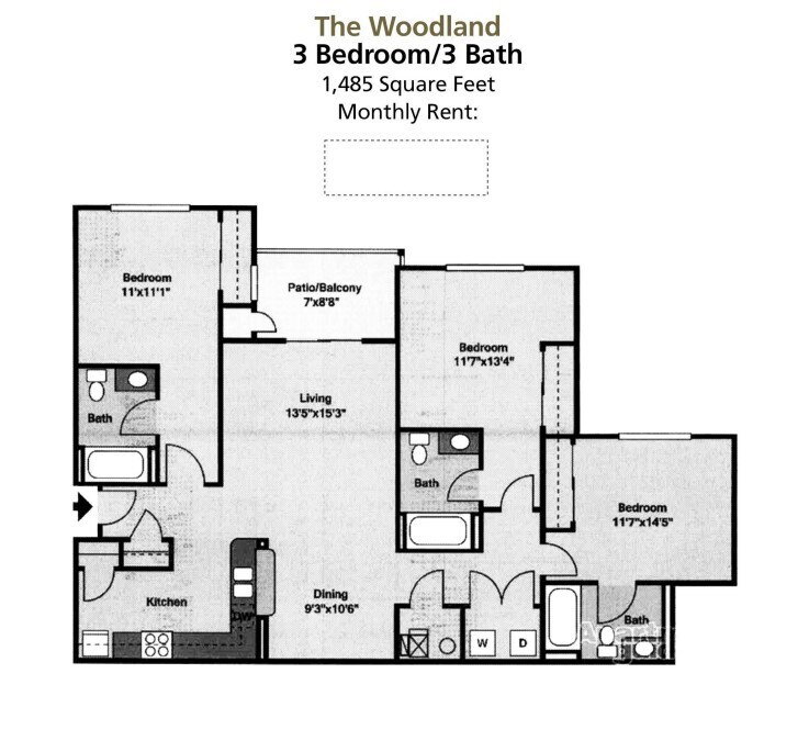 Floor Plan - 3A
