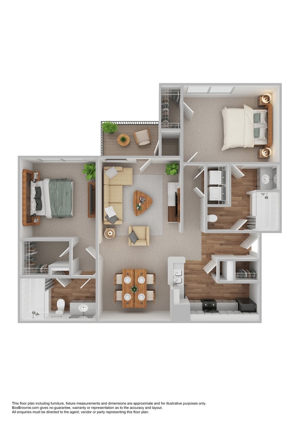 Floor Plan - The Magnolia