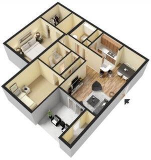 Floor Plan - Saluda