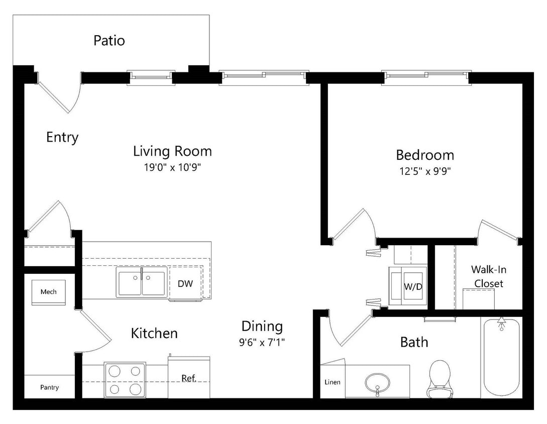 Floor Plan - Gable (Villa)