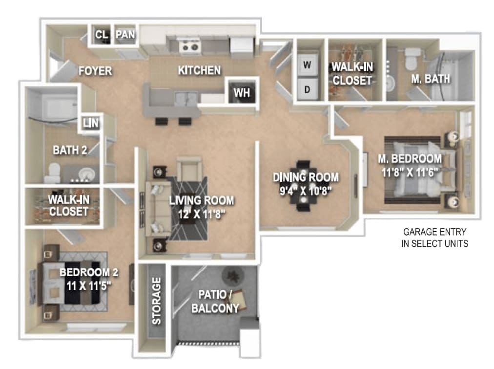 Floor Plan - B3G
