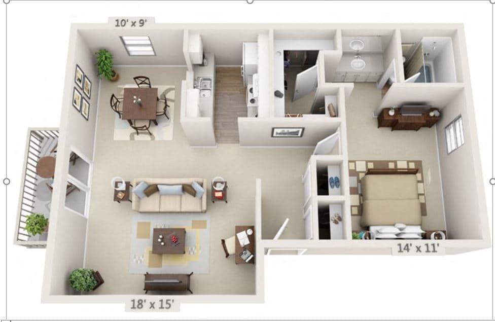 Floor Plan - Renovated Sienna