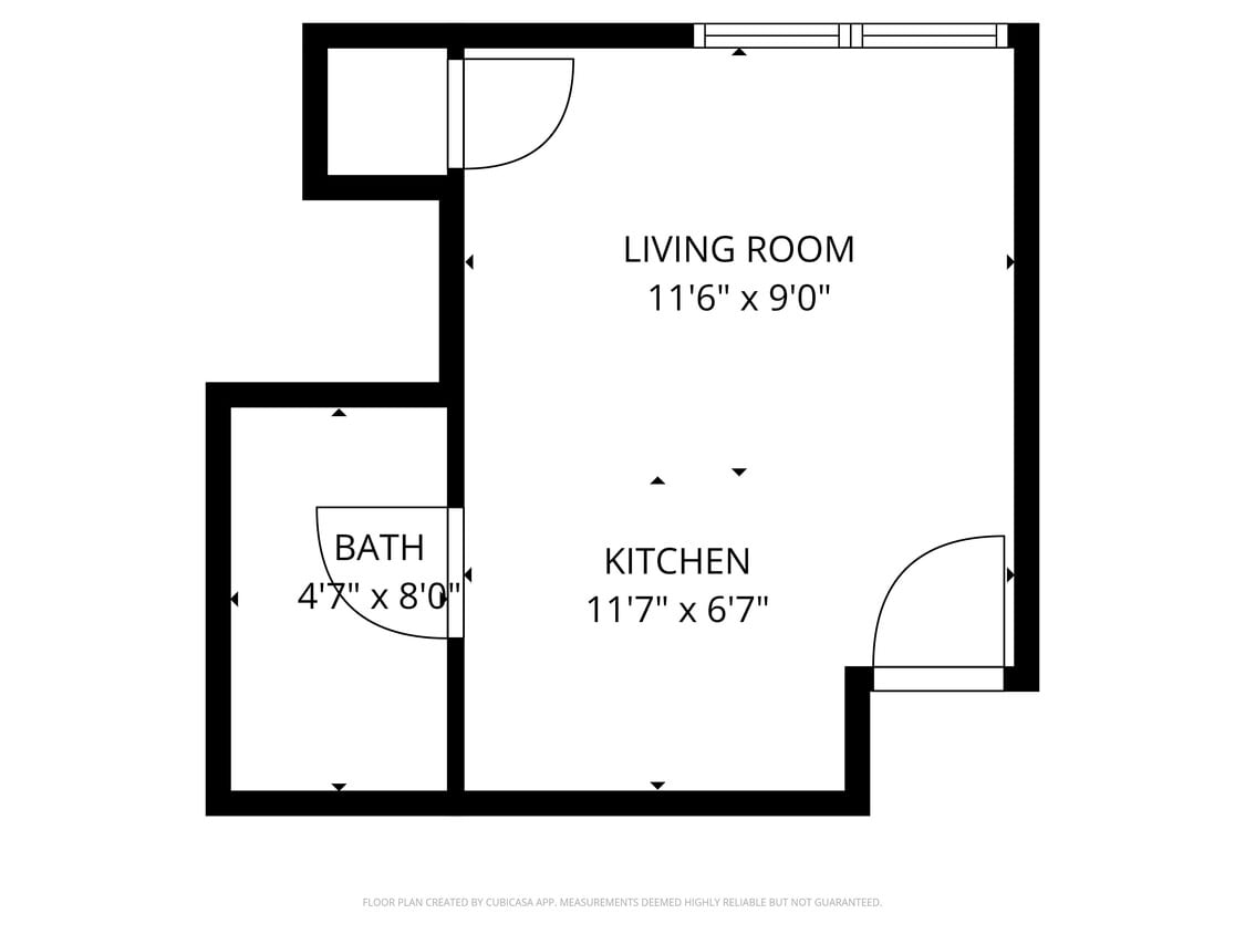 Floor Plan - Studio