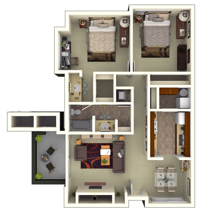 Floor Plan - Residence 2 Luxury