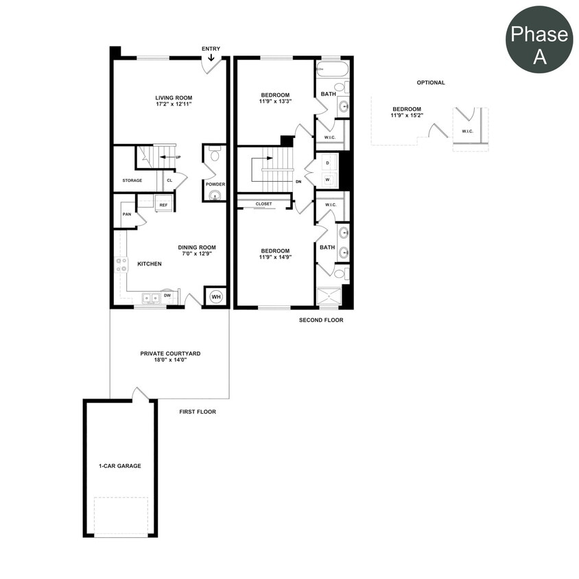 Floor Plan - The Courtyards Plan 2