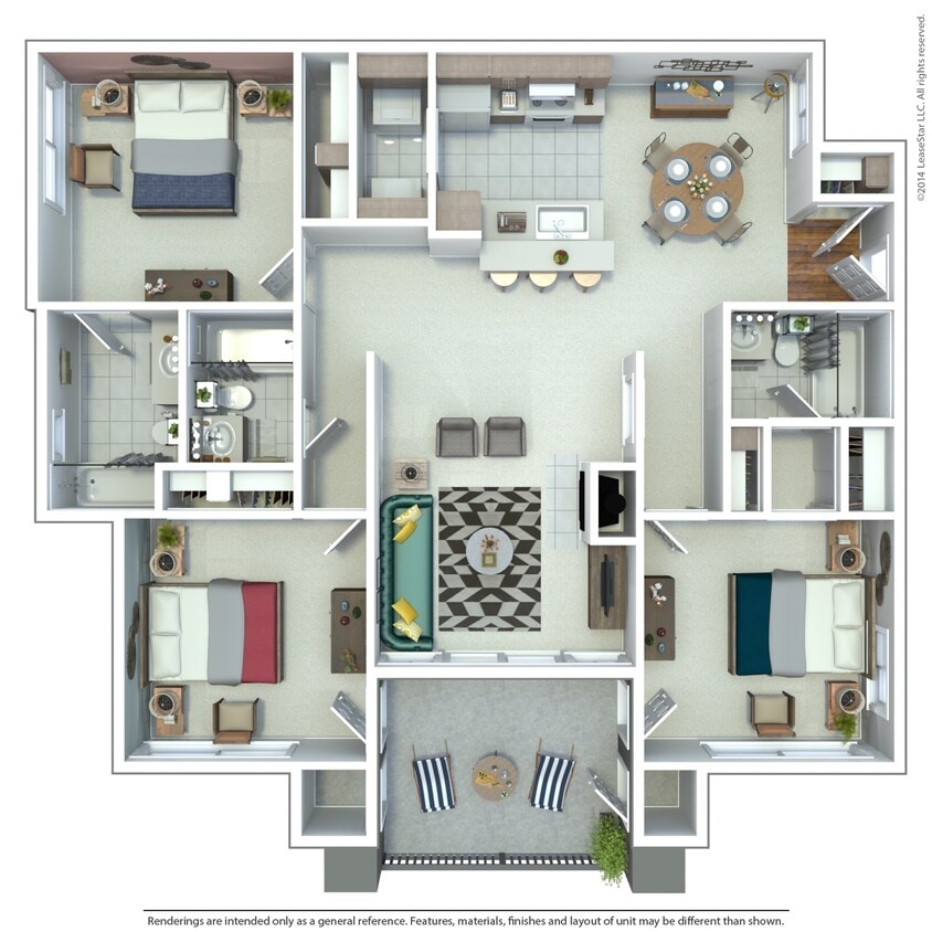 Floor Plan - Residence 4 Luxury