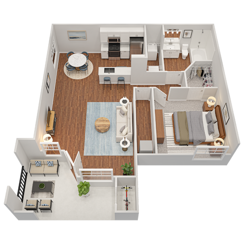 Floor Plan - The Belfry (Lower)