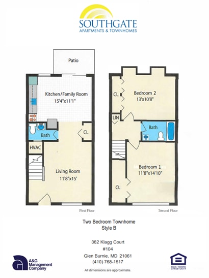 SG - 2BTH - Style B - 2 BED TH Open Kitchen