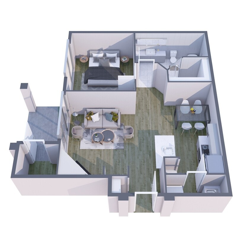 Floor Plan - A1 South