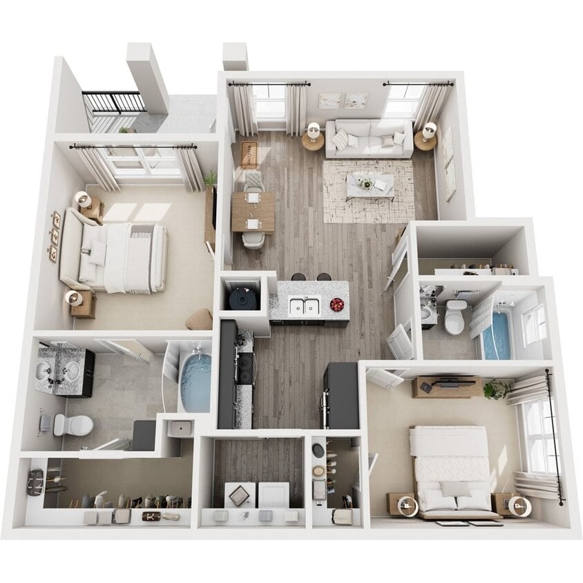 Floor Plan - 2C