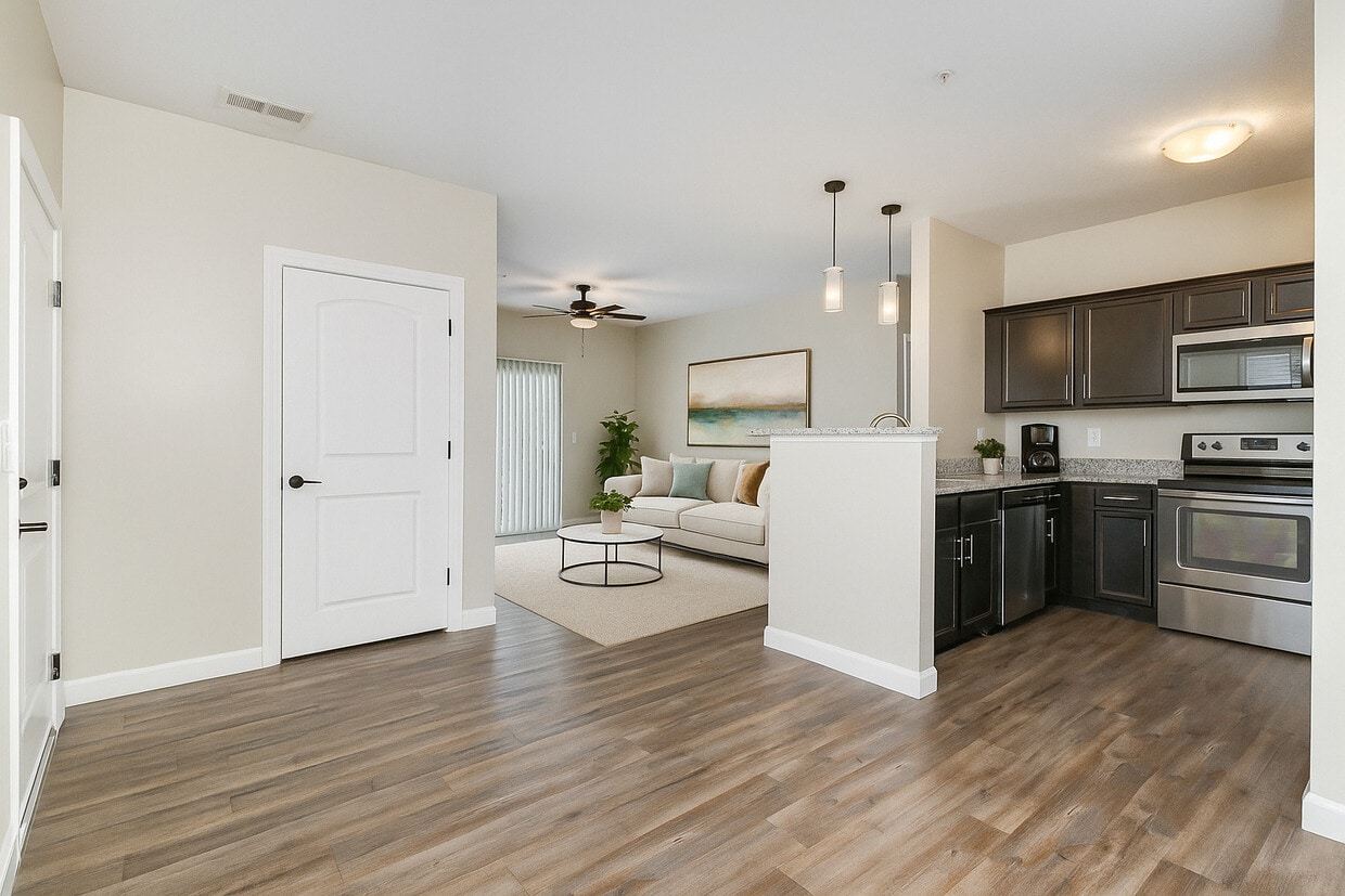 Floor Plan - Unit B1 - One Bed/One Bath Charleston