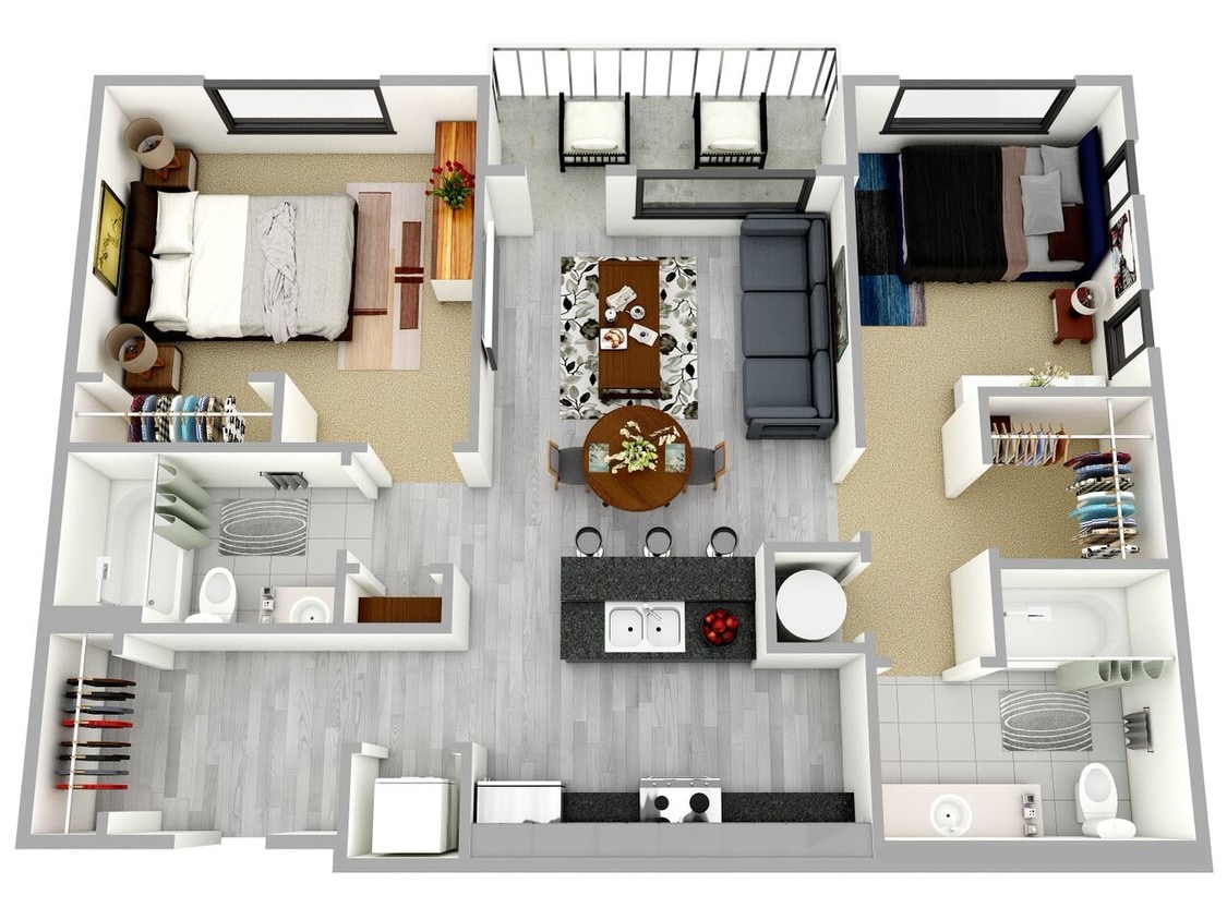 Floor Plan - The Plaza