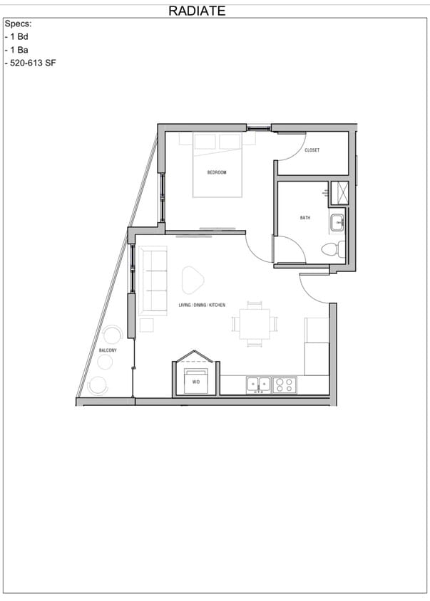 Radiate Floorplan - Radiate