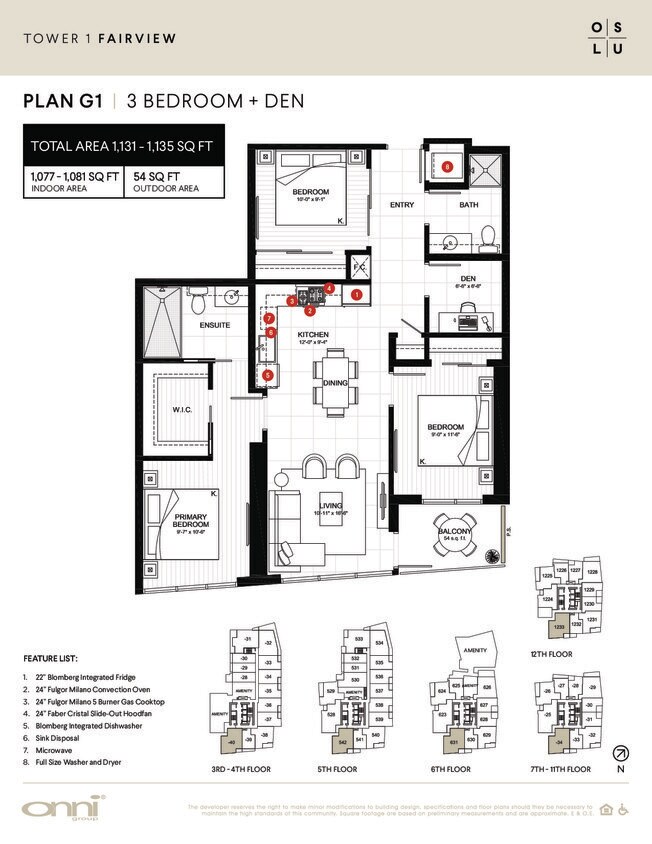 Floor Plan - Fairview G1