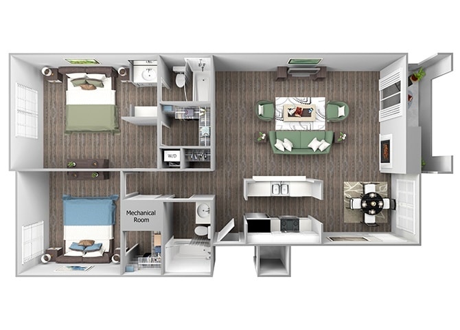 Floor Plan - B1 (Thielsen)