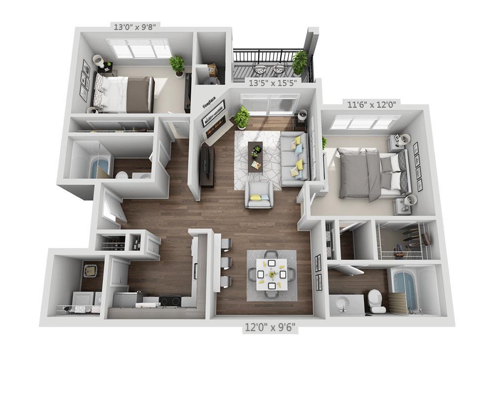 Floor Plan - Plan B2A