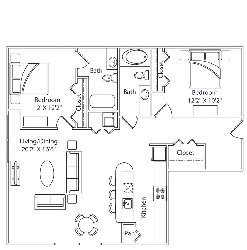Floor Plan - The Royal