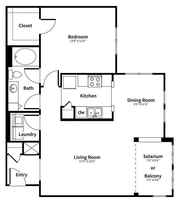 Floor Plan - A10 Renovated