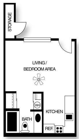 Floor Plan - Studio
