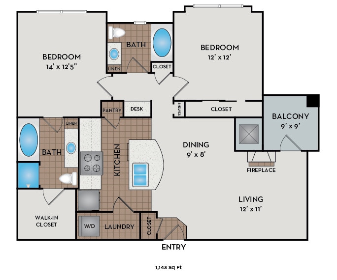 Floor Plan - Biscayne