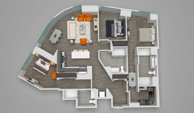 Floor Plan - Three Bedroom 04