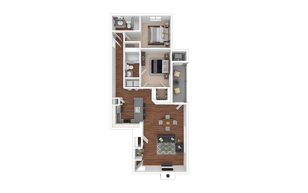 Floor Plan - Lassen-Renovated