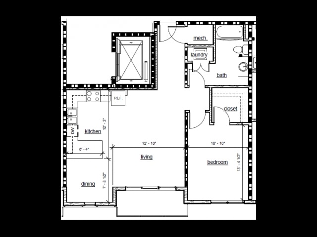 Floor Plan - The Avondale