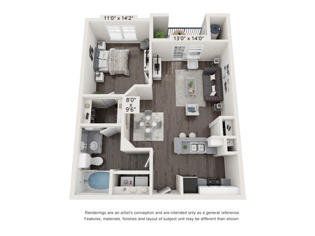 Floor Plan - A1B