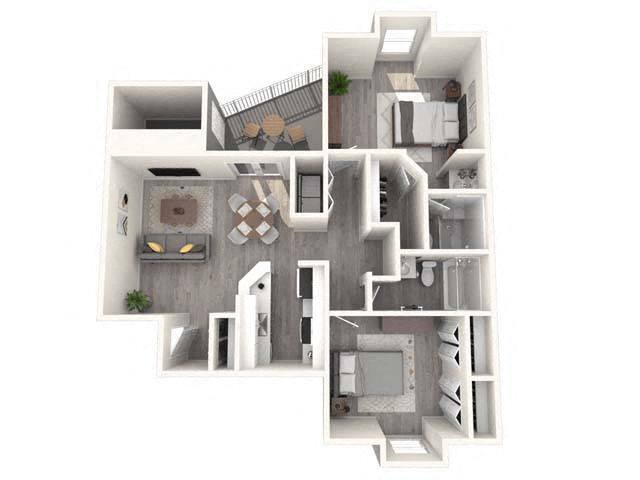 Floor Plan - B1 Deluxe