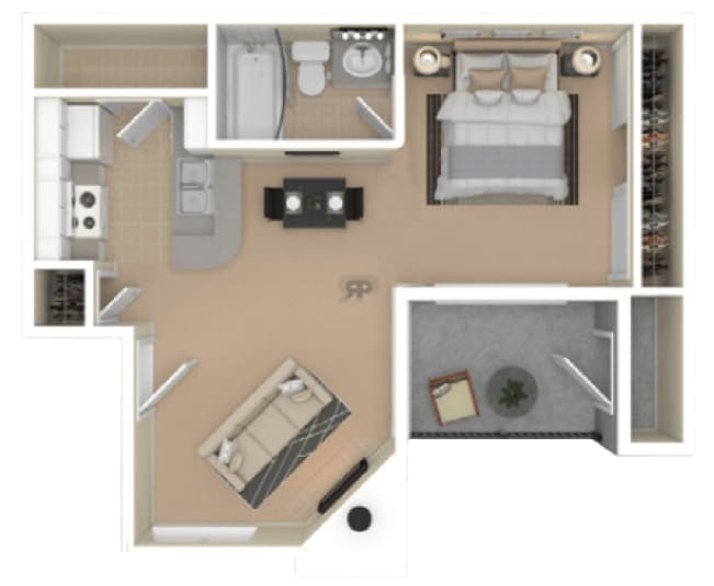 Floor Plan - 1A