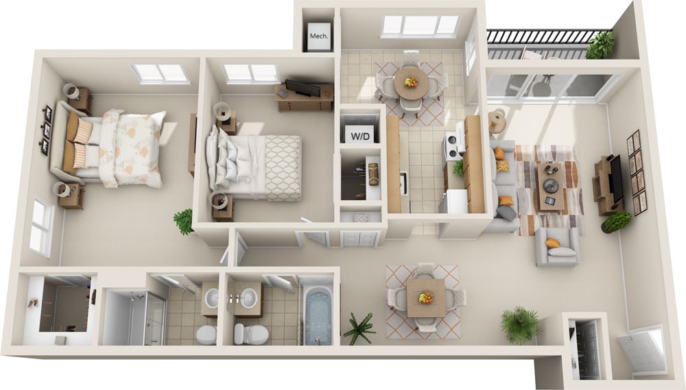 Floor Plan - Bedforth - Peppertree Farm
