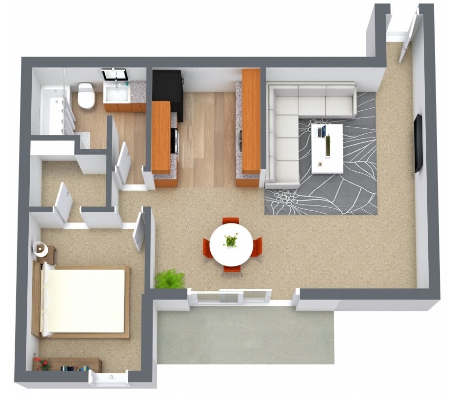 Floor Plan - 1D