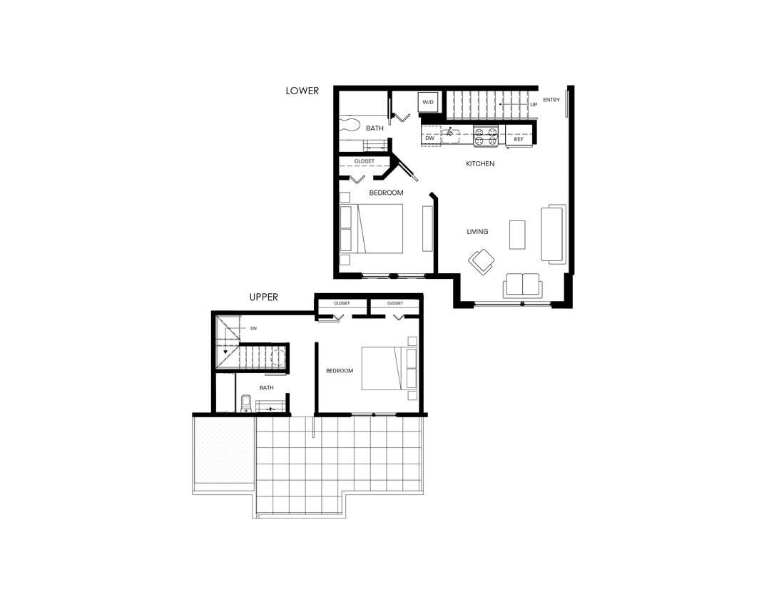 Floor Plan - 2 Bed Penthouse