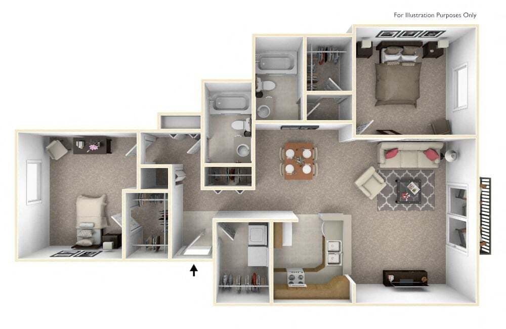 Floor Plan - The Frances