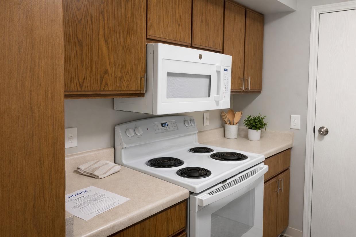 Floor Plan - 1 Bed 1 Bath