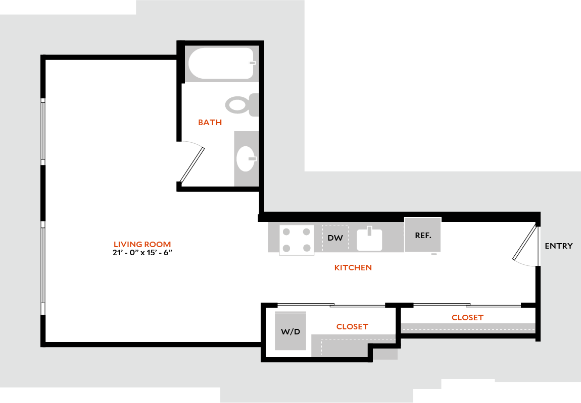 Floor Plan - South Studio E