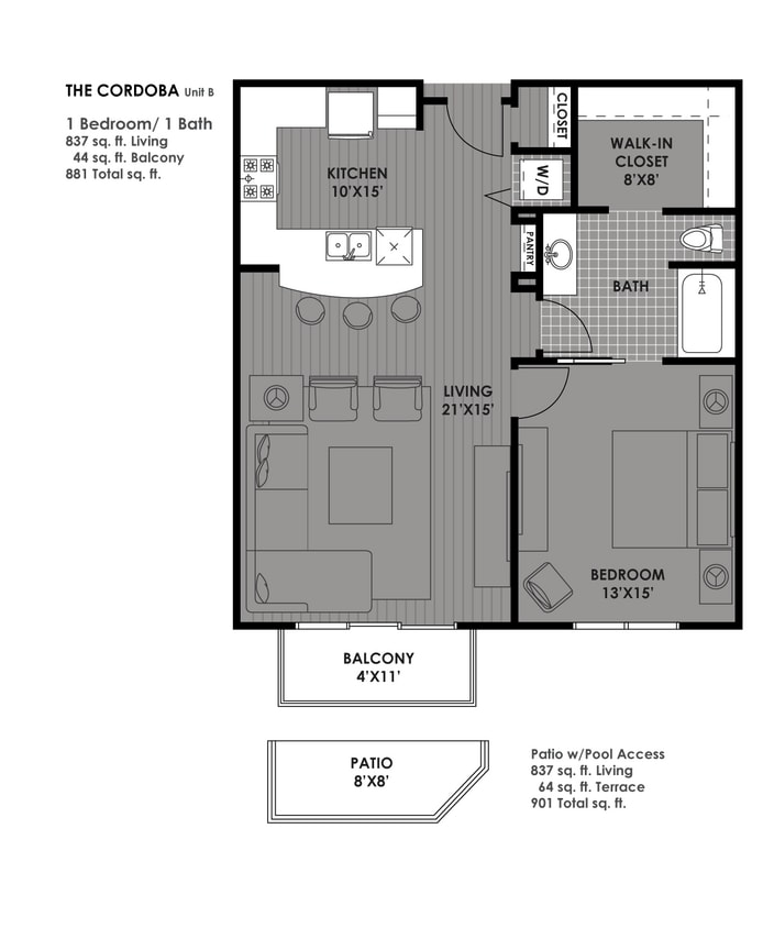 Floor Plan - The Cordoba