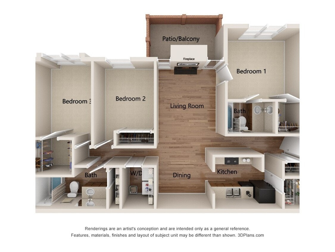 Floor Plan - The Abbington