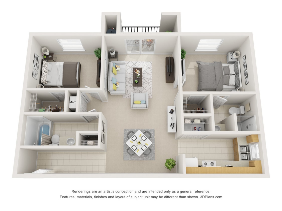 Lakeland Landing_Somerset.jpg - 2 Bedroom 2 Bath Apartment Home with 995 Square...