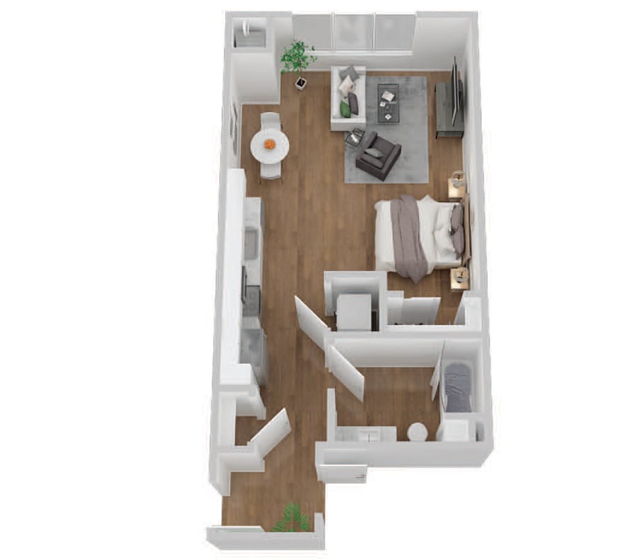 Floor Plan - Studio