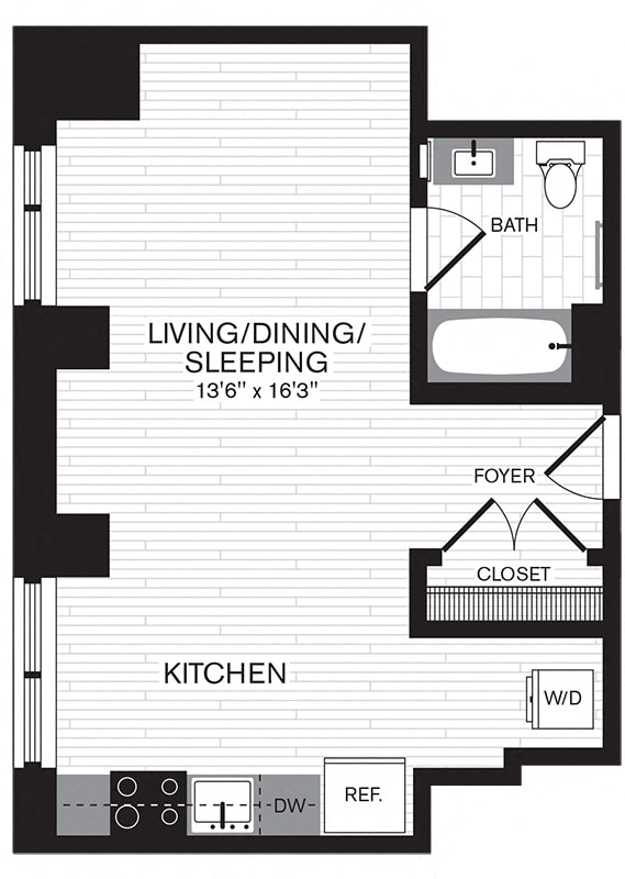Floor Plan - Studio