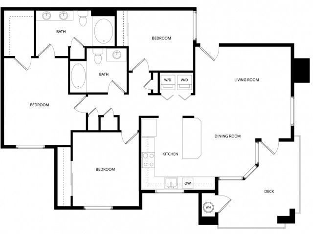 Floor Plan - The Catalina