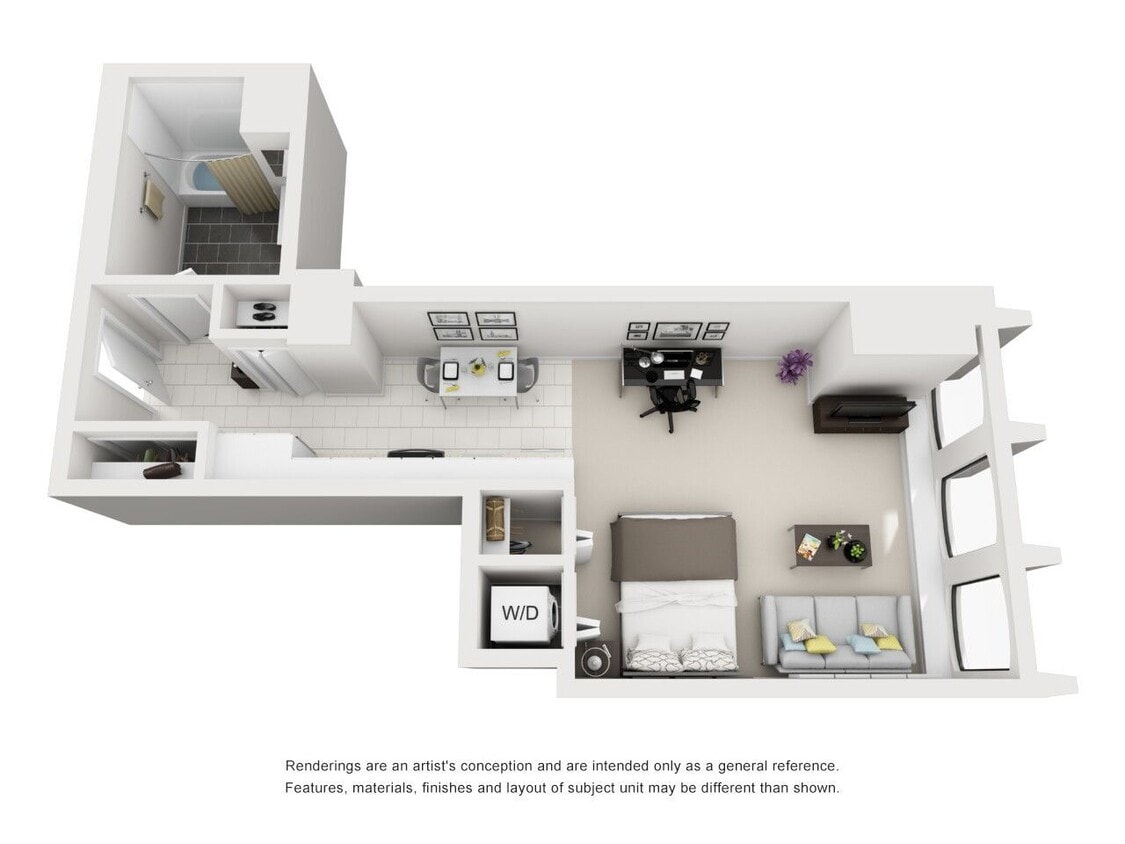 Floor Plan - Studio