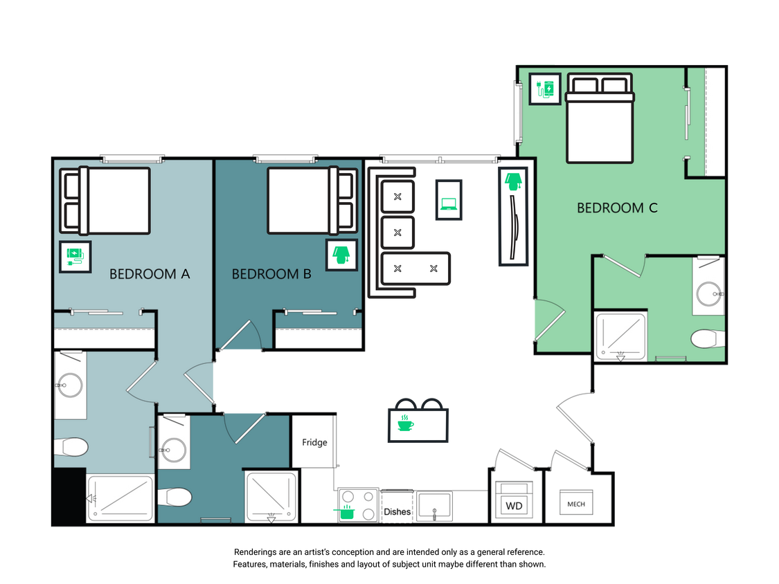 Floor Plan - 3B