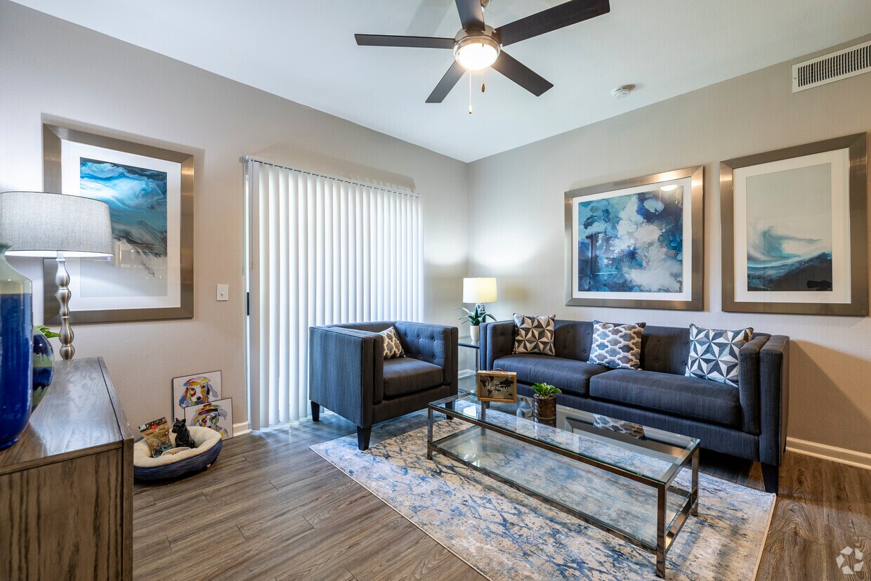 Floor Plan - 1 Bedroom, 1 Bathroom