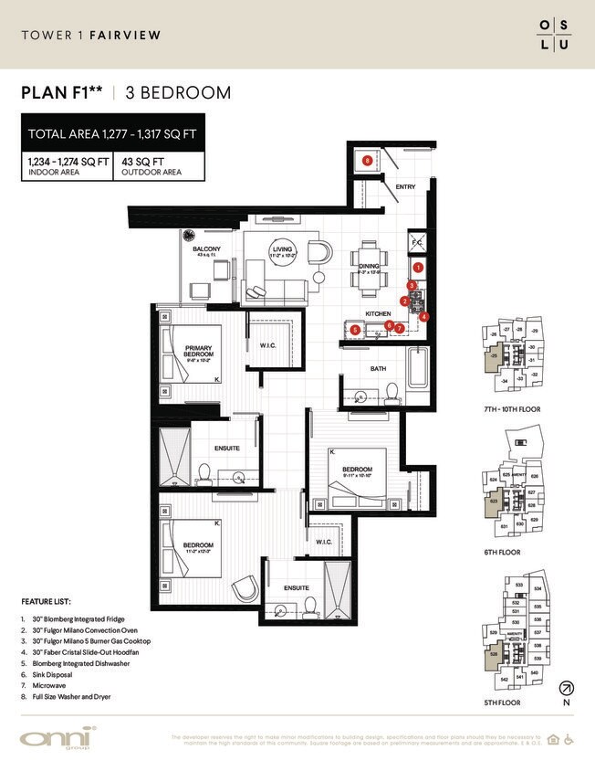 Floor Plan - Fairview F1**