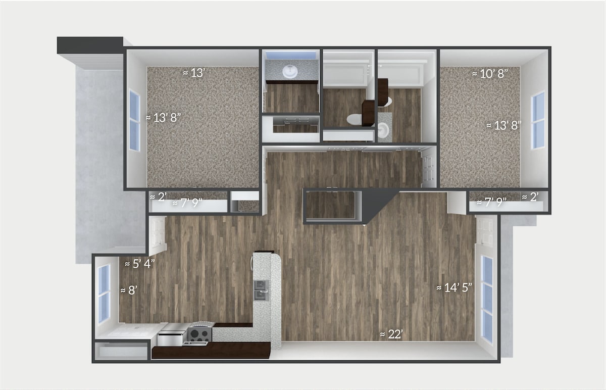 Floor Plan - The Granada