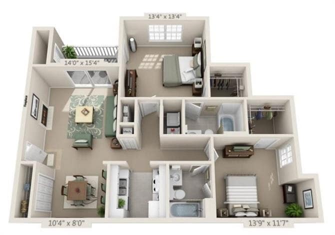 Royal Oak Two bed - The Forsyth