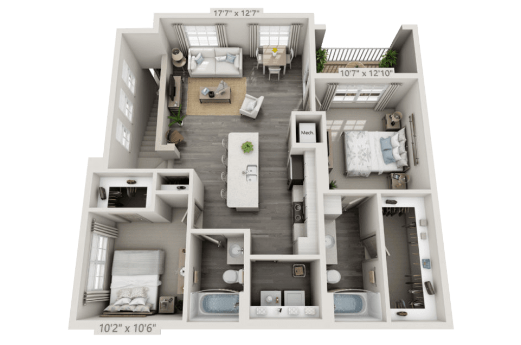 Floor Plan - Mulberry