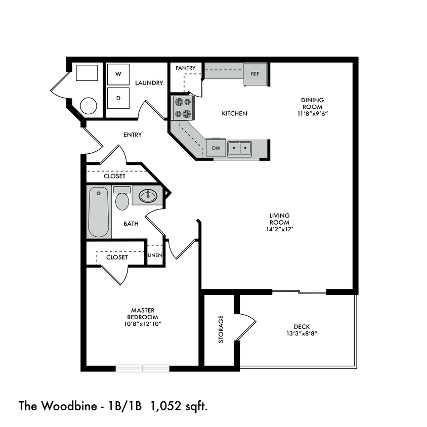 Floor Plan - The Woodbine